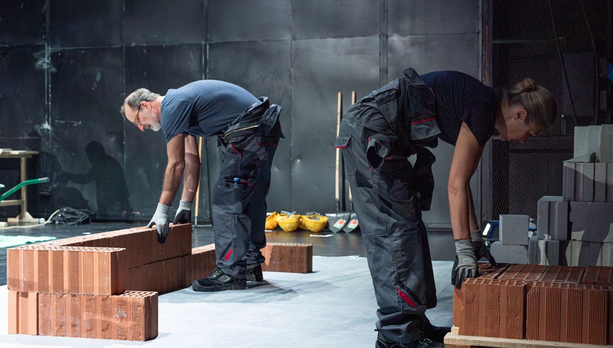 Blaž Valič, Helena Peršuh &copy;SNG Nova Gorica/Peter Uhan