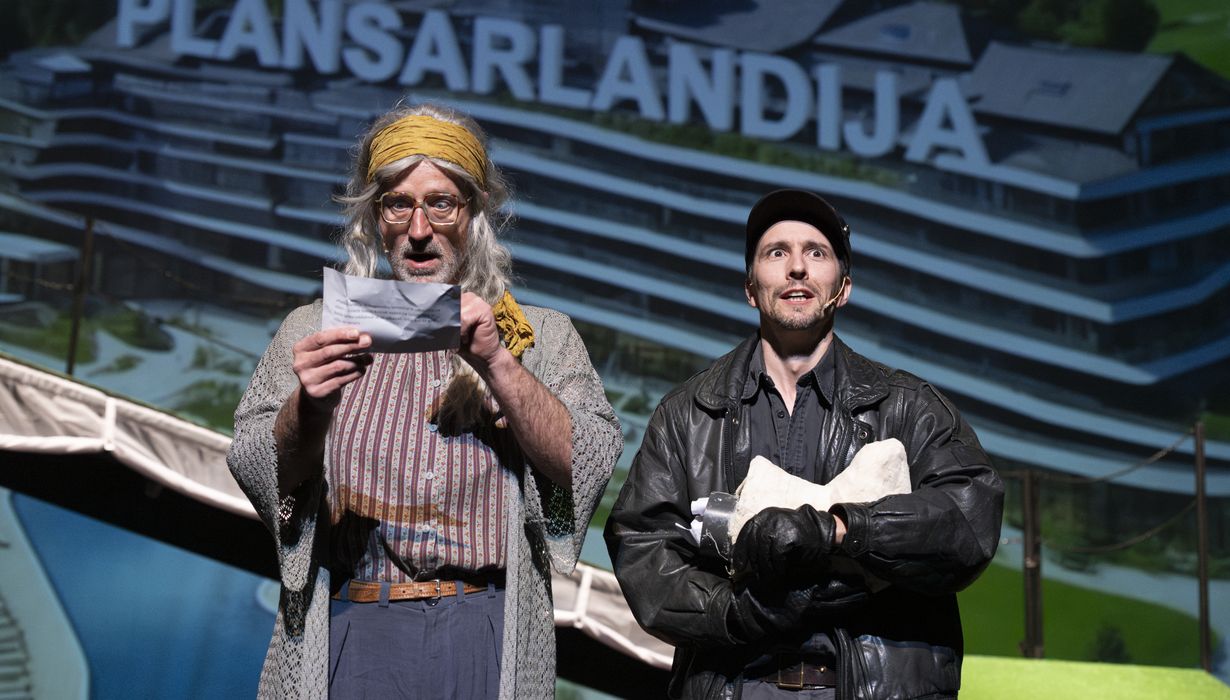 Blaž Valič, Jure Kopušar &copy;SNG Nova Gorica/Peter Uhan