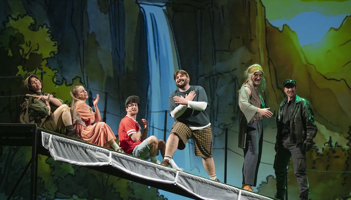 Maja Poljanec, Lara Fortuna, Andrej Zalesjak, Jakob Šfiligoj, Blaž Valič, Jure Kopušar &copy;SNG Nova Gorica/Peter Uhan