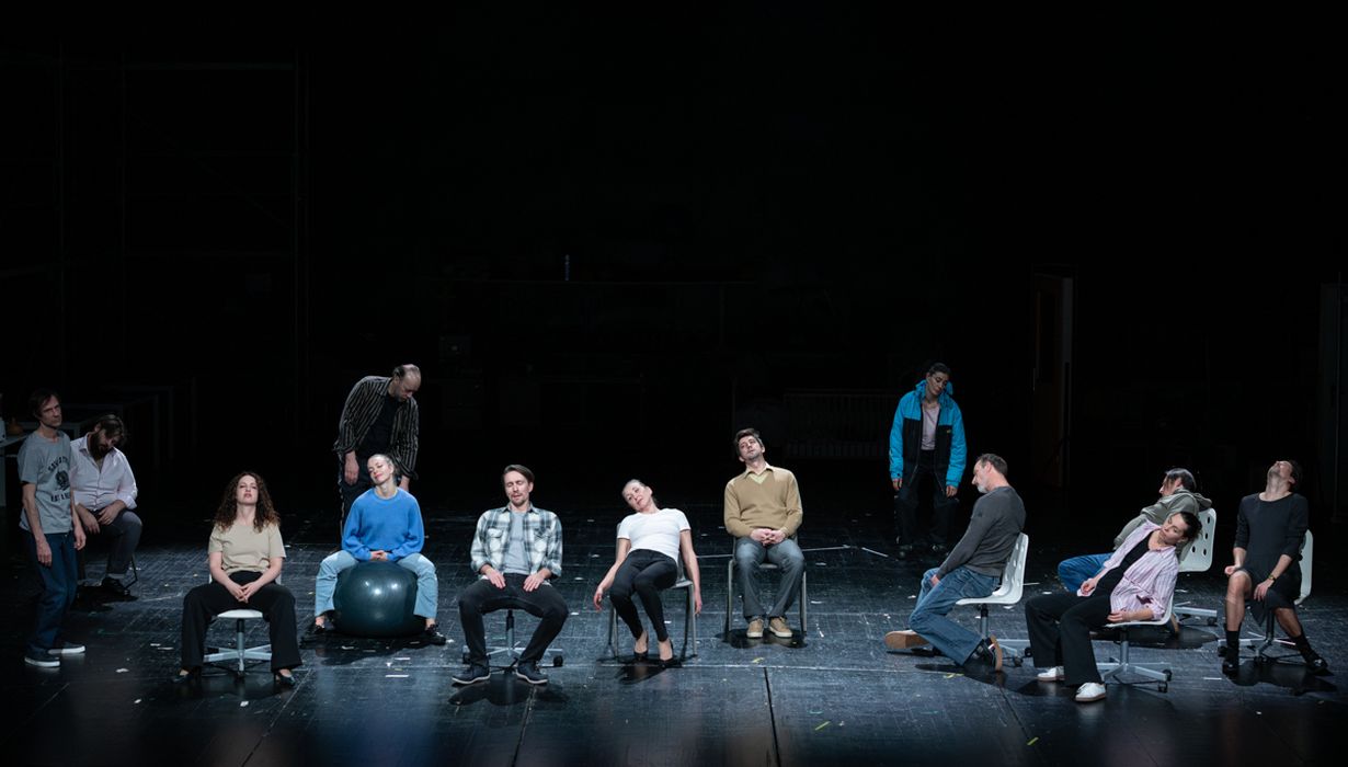 Peter Harl, Jakob Šfiligoj, Urška Taufer, Lara Fortuna, Miha Nemec, Jure Kopušar, Helena Peršuh, Žiga Udir, Medea Novak, Blaž Valič, Maja Poljanec, Gorazd Jakomini, Andrej Zalesjak &copy;SNG Nova Gorica/Peter Uhan