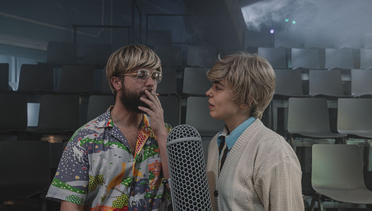 Stane Tomazin, Anuša Kodelja &copy;Guido Mencari