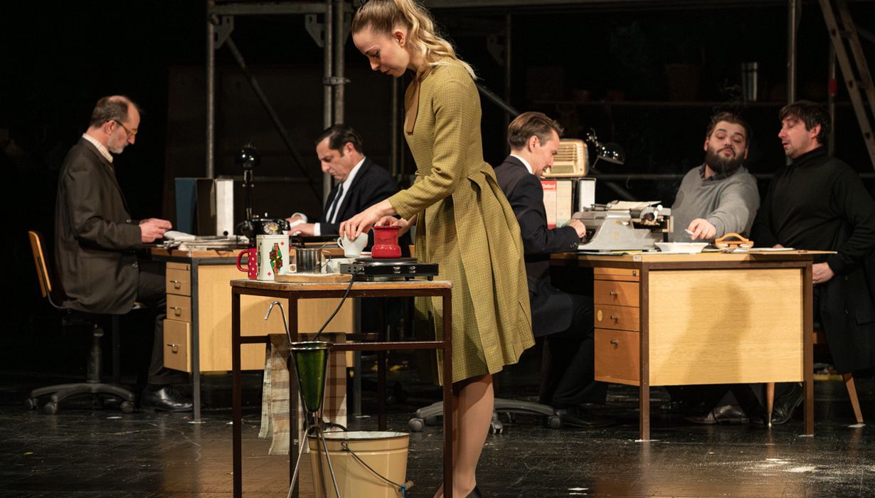 Blaž Valič, Gorazd Jakomini, Lara Fortuna, Jure Kopušar, Jakob Šfiligoj, Žiga Udir &copy;SNG Nova Gorica/Peter Uhan