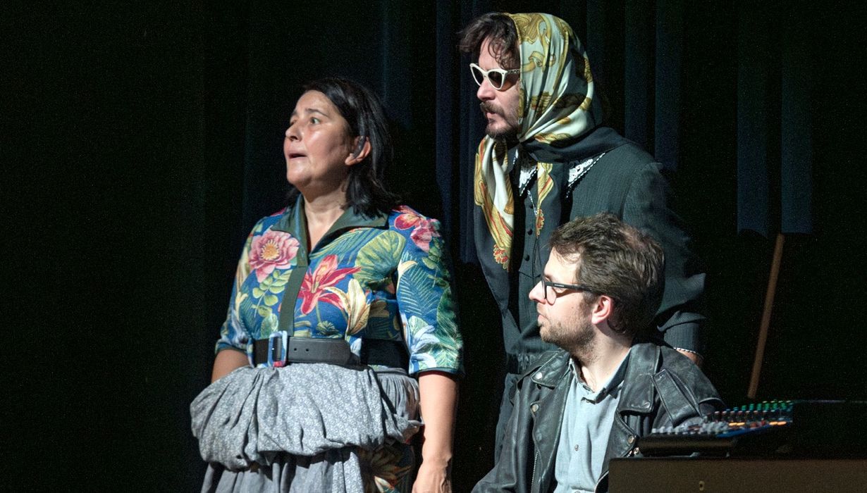 Marjuta Slamič, Matija Rupel, Anže Vrabec &copy;SNG Nova Gorica/Peter Uhan