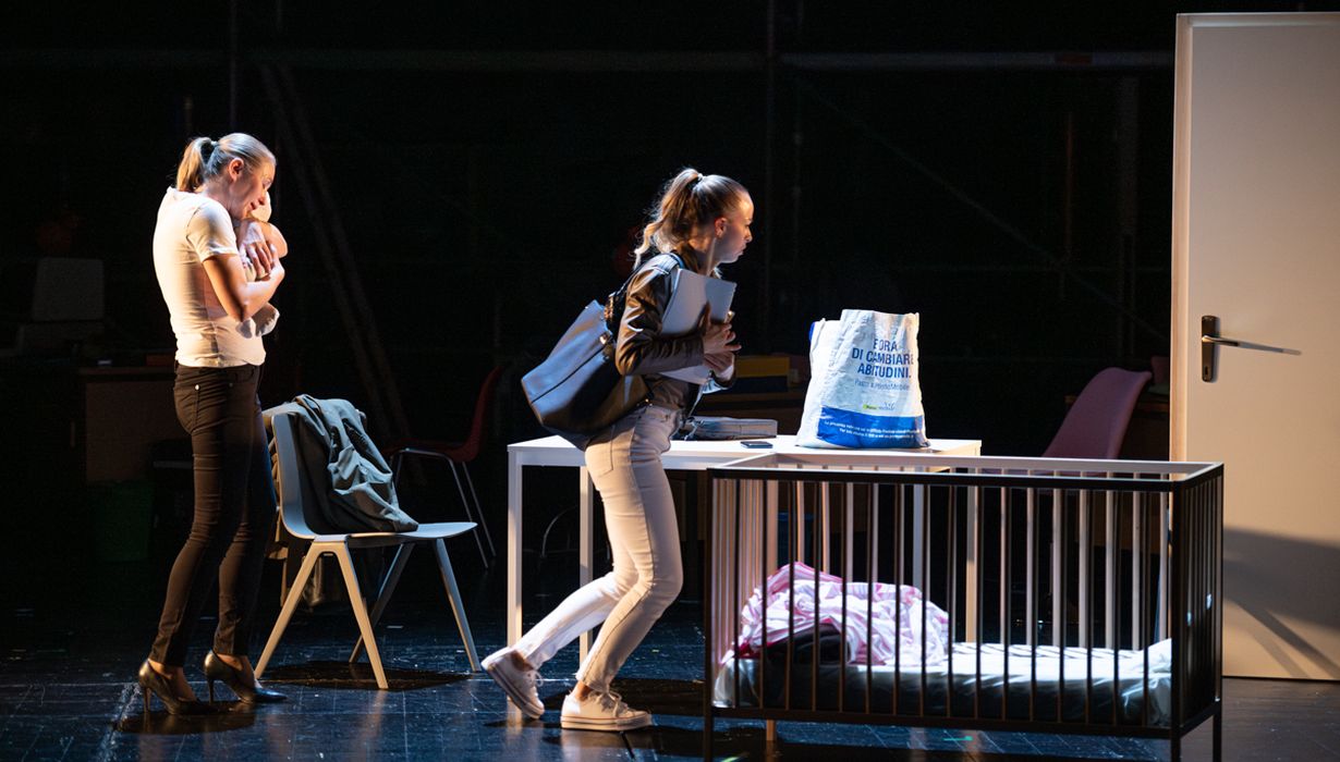 Helena Peršuh, Lara Fortuna &copy;SNG Nova Gorica/Peter Uhan