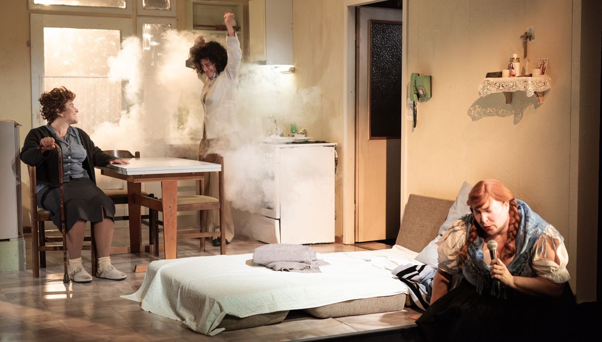 Marjuta Slamič, Medea Novak, Ana Facchini &copy;SNG Nova Gorica/Peter Uhan