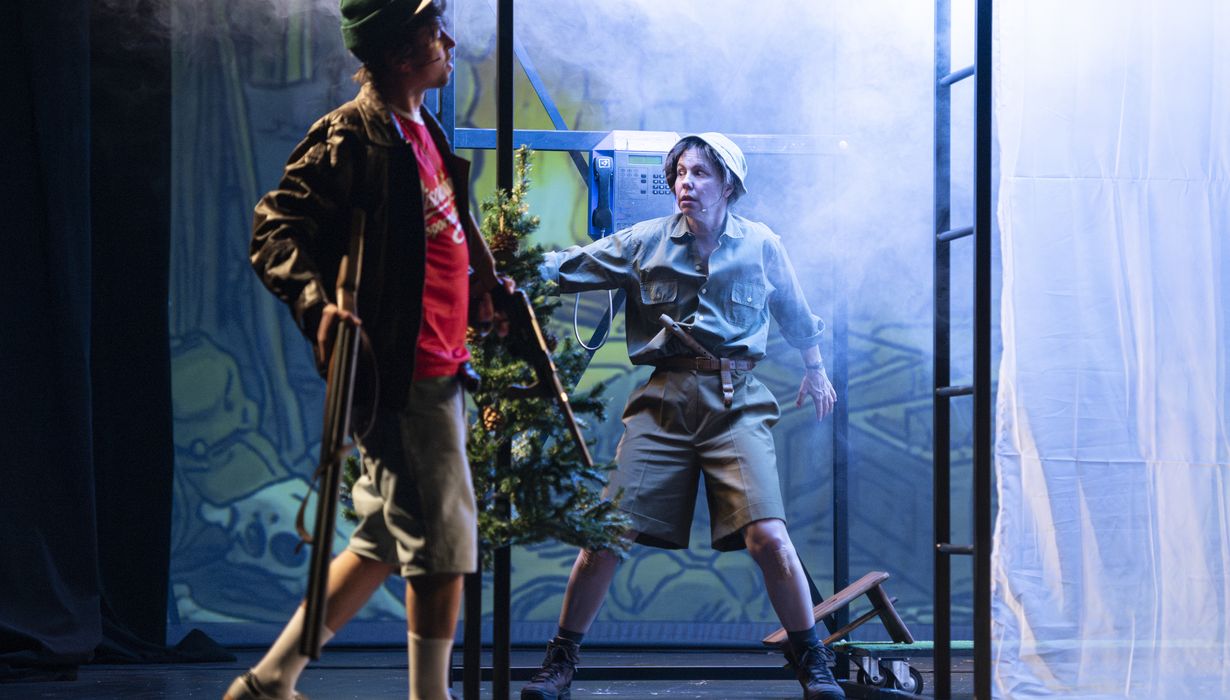 Andrej Zalesjak, Maja Poljanec &copy;SNG Nova Gorica/Peter Uhan