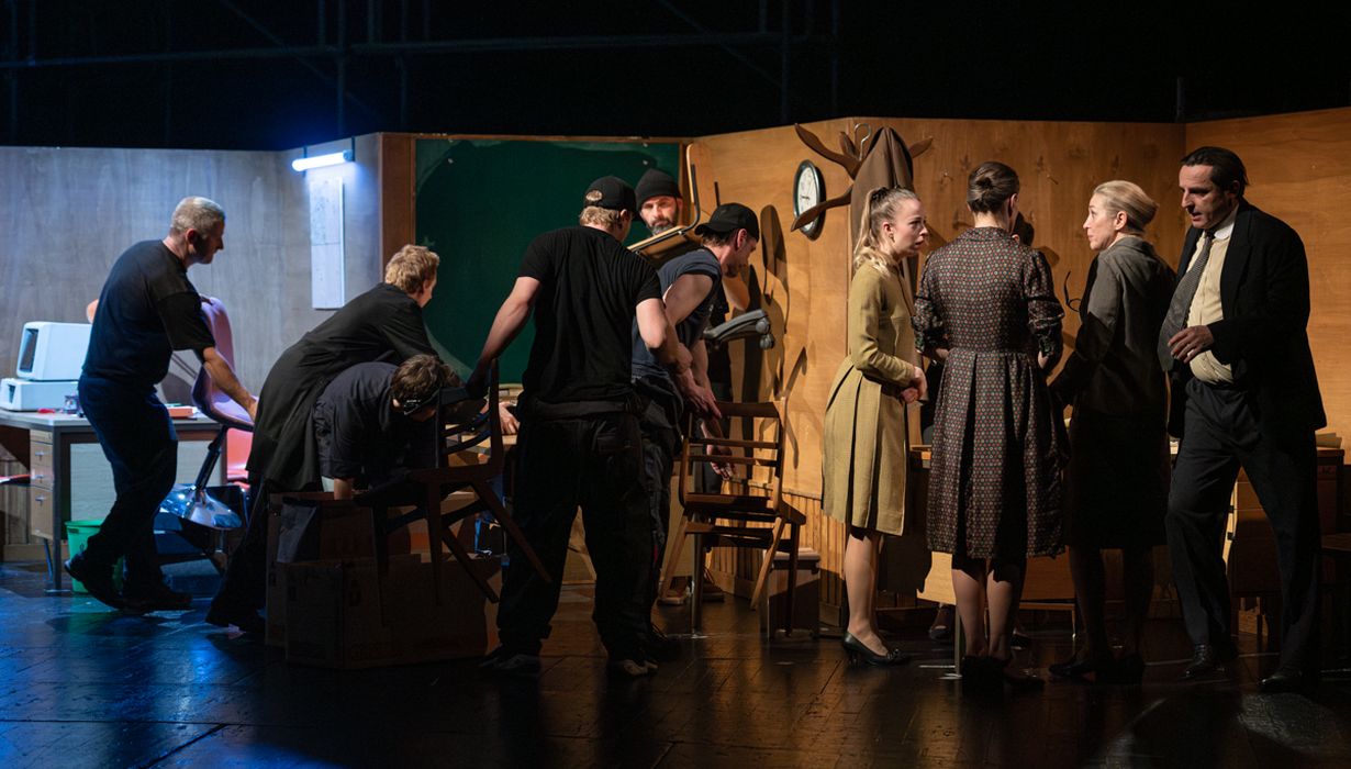 Gorazd Prinčič, Filip Čebašek, Brigita Gregorič, Blaž Kovač, Rok Cuznar, Miralem Hrnjica, Lara Fortuna, Medea Novak, Helena Peršuh, Gorazd Jakomini &copy;SNG Nova Gorica/Peter Uhan