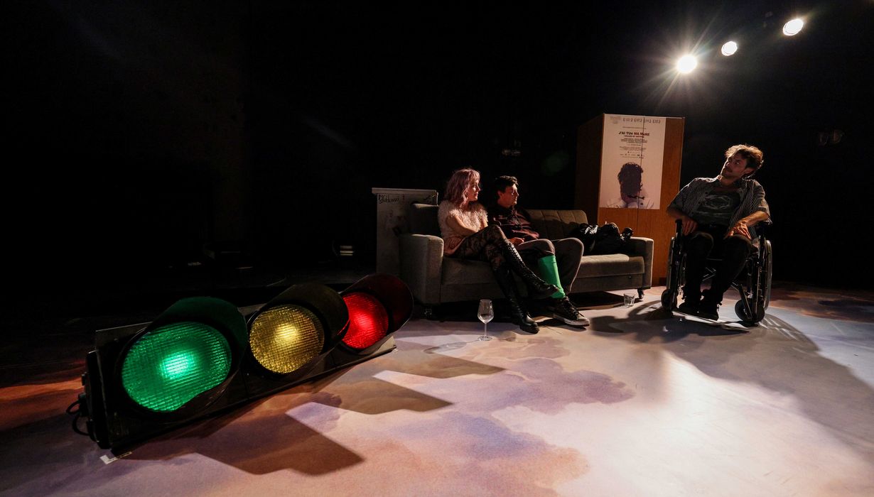 Tamara Avguštin, Mario Dragojević, Matija Rupel &copy;SNG Nova Gorica/Borut Bučinel